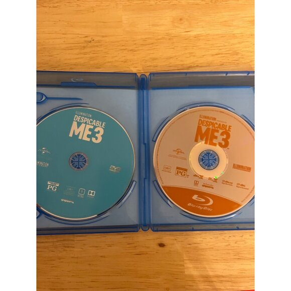 Despicable Me 3 2017 Blu-Ray DVD Digital Special Edition Steve Carell Pre-Owned - Picture 4 of 5